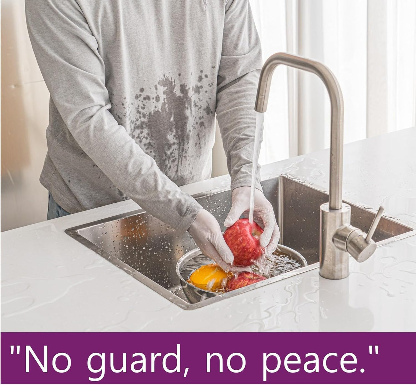 Silicone Splash Guard (Pack of 2)