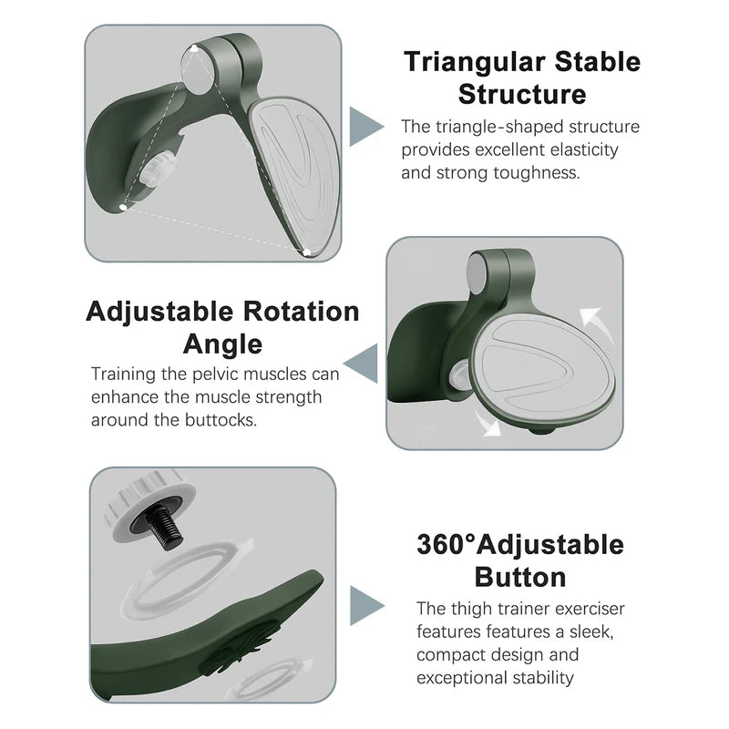 Pelvic and Thighs Muscle Trainer | Kegel Exerciser | Pelvic and Thighs Floor Stregthner | High Grade Material